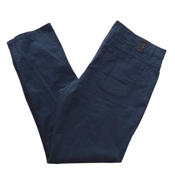 Cutter & Buck Mens Navy Blue Chino Flat Front Pants Size 36 NWOT - Picture 2 of 9